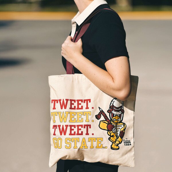 Cyclones Marching Band Canvas Tote